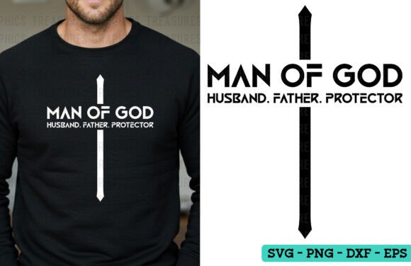 Celebrate Faith and Fatherhood: The Man of God SVG Collection