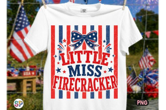 Celebrate with Style: Coquette 4th of July Kids Sublimation Design