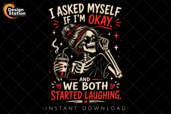 Edgy Statement Graphics: Why This Skeleton Design is Pure Gold