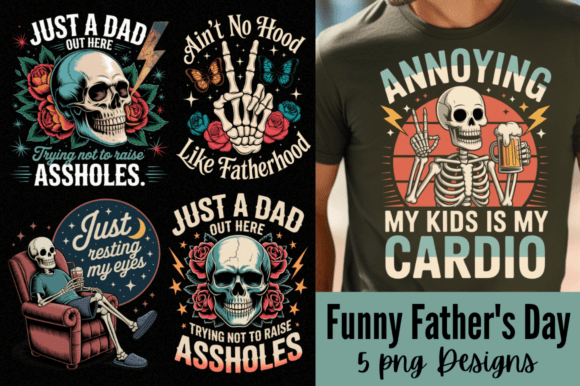 Funny Father's Day PNG Designs: A Creative Toolkit
