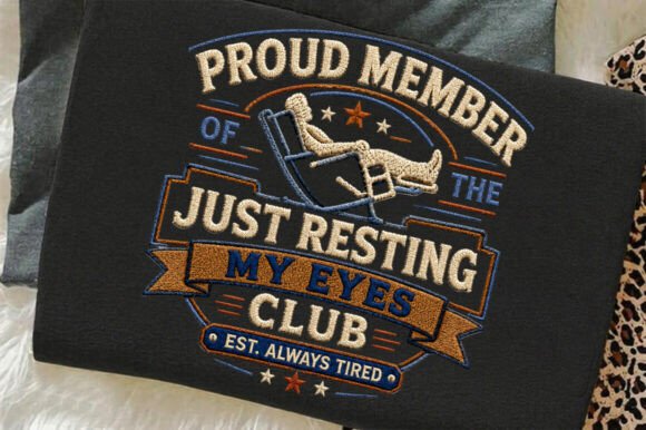 Just Resting My Eyes Funny Dad Shirt: A Design Asset That Sells