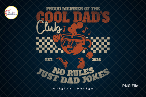 Unleash the Cool: The Cool Dads Club PNG Design